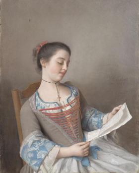Jean-Étienne Liotard. La liseuse (1746)