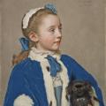 Jean-Étienne Liotard. Maria Frederike van Reede-Athlone à sept ans (1755-56)