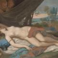 Jean-Étienne Liotard. Nymphe endormie épiée par des Satyres (1756-88)
