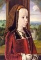 Jean Hey. Portrait de Marguerite d'Autriche (1490-91)