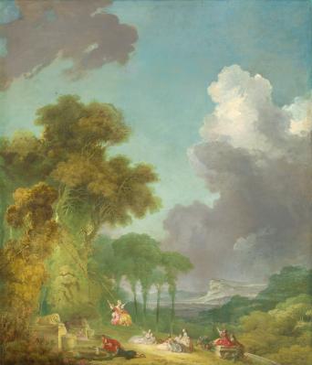 Jean-Honoré Fragonard. La balançoire (1775-80)