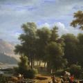 Jean-Joseph-Xavier Bidauld. Paysage montagneux au Printemps (1808)