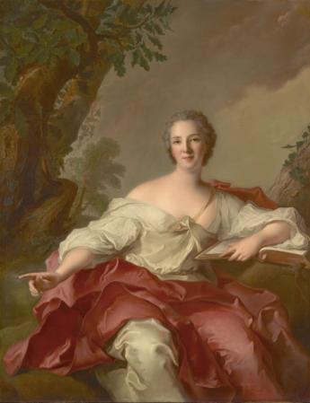 Jean-Marc Nattier. Portrait de Madame Geoffrin (1738)