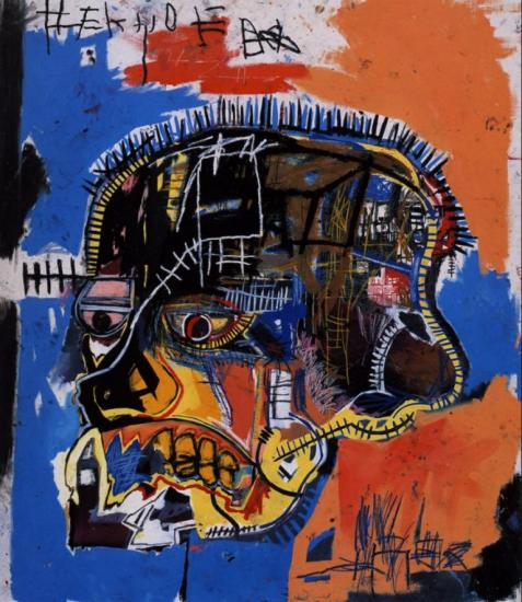 Jean-Michel Basquiat. Scull (1981)