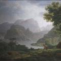 Jean-Pierre Péquignot. Paysage des environs de Cava dei Tirreni (1803)