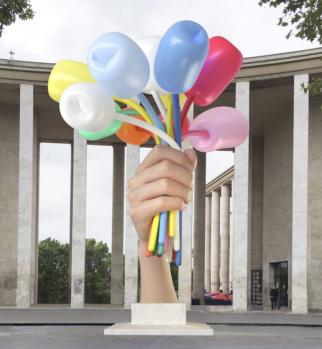 Jeff Koons. Bouquet of Tulips