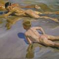 Joaquín Sorolla. Enfants sur la plage (1909)