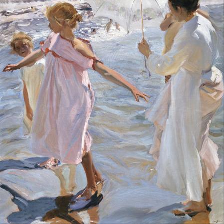 Joaquín Sorolla. L’heure du bain (1909)