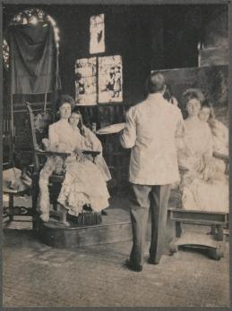 John Singer Sargent et ses modèles en 1903