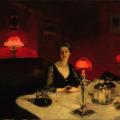 John Singer Sargent. Le verre de porto (1884)