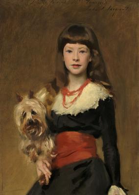 John Singer Sargent. Mlle  Beatrice Townsend (1882)