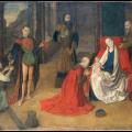 Joos van Wassenhove. L’Adoration des mages (v. 1475)