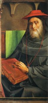 Joos van Wassenhove et Pedro Berruguete. Cardinal Bessarione (v. 1476)