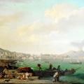 Joseph Vernet. Vue de Naples avec le Vésuve (1748)