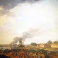 Joseph Vernet. Vue du port de Rochefort, prise du magasin des Colonies (1762)