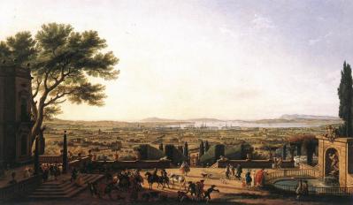 Joseph Vernet. La ville et la rade de Toulon (1756)