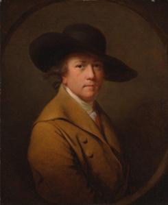 Joseph Wright of Derby. Autoportrait (v. 1780)