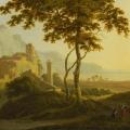 Joseph Wright of Derby. Vue de San Felice Circeo, près de Gaète, Italie (v. 1775)