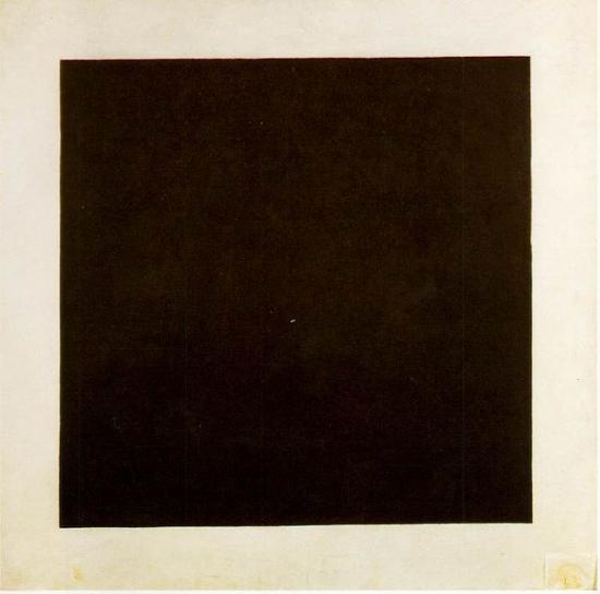 Kasimir Malevich. Carré noir sur fond blanc (1913)