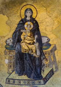 La Vierge et l'Enfant ou Théotokos (9e siècle)