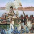 Lawrence Alma-Tadema. La découverte de Moïse (1904-05)