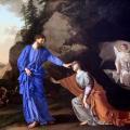 Laurent de la Hyre. Noli me tangere ou L'Apparition du Christ à sainte Madeleine (1656)