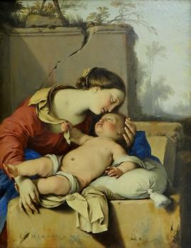 Laurent de la Hyre. Vierge à l’Enfant (1642)