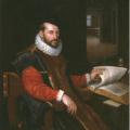 Lavinia Fontana. Portrait d’un homme assis feuilletant un livre (1580-1600)