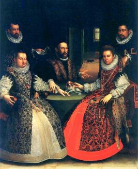 Lavinia Fontana. Portrait de la famille Gozzadini (1584)
