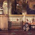Lawrence Alma-Tadema. Une veuve égyptienne (1872)