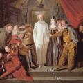 Watteau. Les comédiens italiens, 1720
