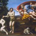 Le Dominiquin. La réprimande d'Adam et Ève (1626)