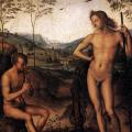 Le Pérugin. Apollon et Daphnis (1483)
