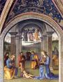 Le Pérugin. Collegio del Cambio. Nativité (1497-1500)