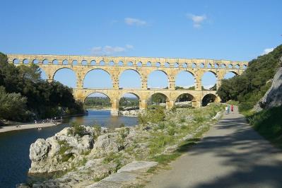 Le pont du Gard aujourd hui