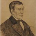 Le Sidaner. Portrait d'un homme en buste de trois-quarts (1891)