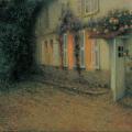 Le Sidaner. Roses et glycine sur la maison (1907)