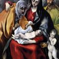 Le Greco. La Sainte Famille (1586-88)