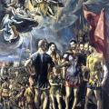 Le Greco. Le martyre de St Maurice (1580-81)