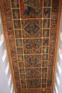 Le plafond de l'église de Hildesheim (1225-50)