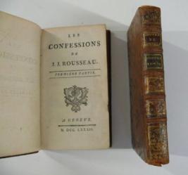 Les Confessions, édition originale de 1782