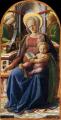 Lippi. Vierge à l'enfant avec deux anges (1437)