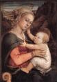 Lippi. Vierge à l'enfant (v. 1465)