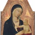 Lippo Memmi. Vierge à l’Enfant avec donateur (1325-30)