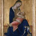 Lippo Memmi. Vierge allaitant (1330-50)