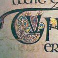 Livre de Kells, initiale enluminée (v. 820)