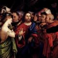 Lorenzo Lotto. La femme adultère (1527-29)