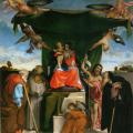 Lorenzo Lotto. Retable de San Bernardino in Pignolo (1521)