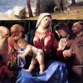 Lorenzo Lotto. Vierge à l’Enfant avec des saints (v. 1506)
