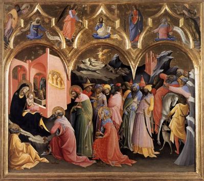 Lorenzo Monaco. L’Adoration des mages (1420-22)